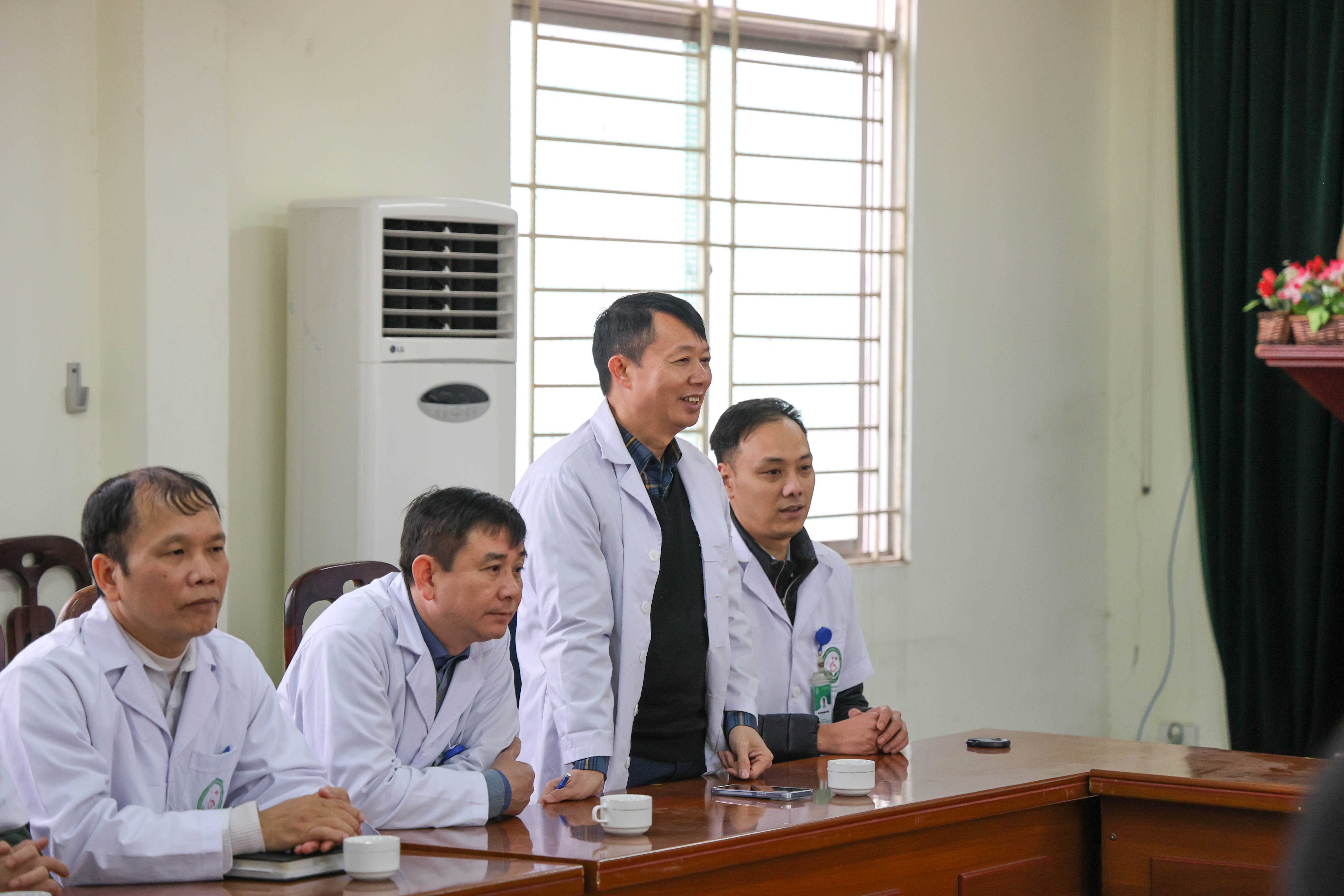 TS.BS Trần Ngọc Nghị phát biểu tại chương trình